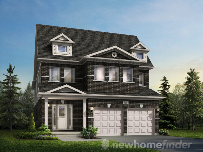 Vega floor plan at The Glade by Fusion Homes in Guelph, Ontario