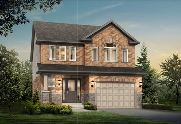 The Manchester new home model plan at the The Glade by Fusion Homes in Guelph