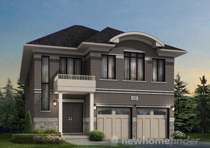Dawn D floor plan at Wallaceton by Fusion Homes in Kitchener, Ontario