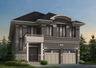 The Dawn D new home model plan at the Wallaceton by Fusion Homes in Kitchener