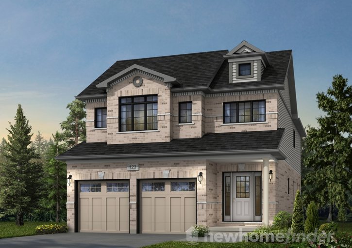 Knight IV floor plan at Wallaceton by Fusion Homes in Kitchener, Ontario