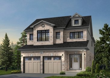 The Knight IV new home model plan at the Wallaceton by Fusion Homes in Kitchener