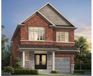 The Gord new home model plan at the New Seaton by Aspen Ridge Homes in Pickering