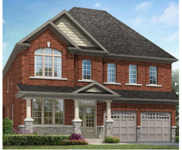 The Franklin new home model plan at the New Seaton by Aspen Ridge Homes in Pickering