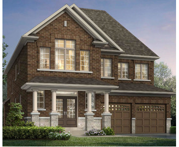 The Elton new home model plan at the New Seaton by Aspen Ridge Homes in Pickering