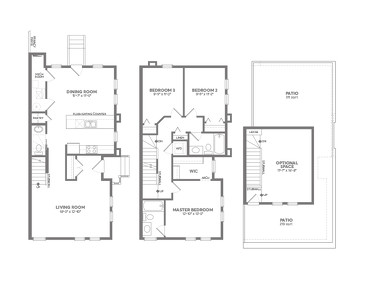 The Empire new home model plan at the Zen Sequel by Avalon Master Builder in Calgary