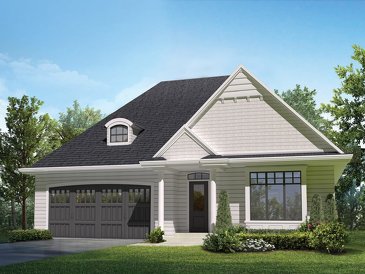 The Birch 48 new home model plan at the The Oaks at Six Mile Creek by Blythwood Homes in Ridgeway