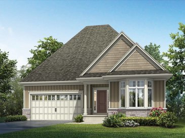 The WestWind B new home model plan at the The Oaks at Six Mile Creek by Blythwood Homes in Ridgeway
