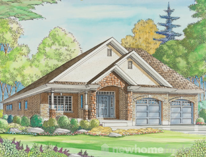 Finley floor plan at Jacobs Trail Estates by Bromberg Homes in St Jacobs, Ontario