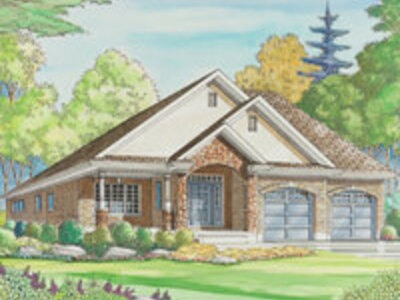 The Finley new home model plan at the St Jacobs by Bromberg Homes in St. Jacobs
