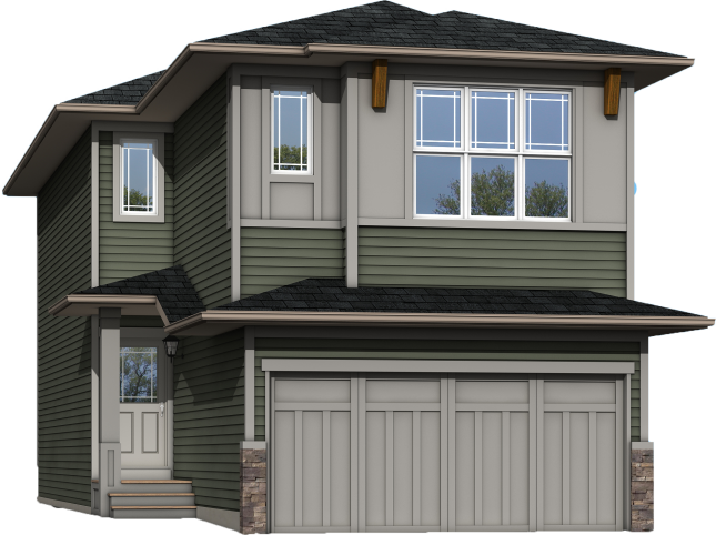 Lakewood inventory model at Fireside development by Calbridge in Cochrane, Alberta