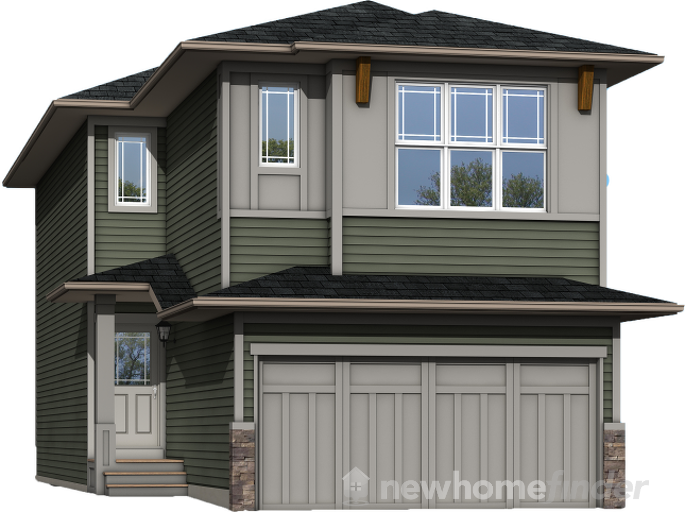 Lakewood floor plan at Fireside by Calbridge in Cochrane, Alberta