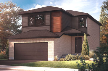 The Neuvo 2 new home model plan at the Blackstone by Cardel Homes in Kanata