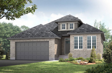 The Bowland new home model plan at the Creekside by Cardel Homes in Richmond