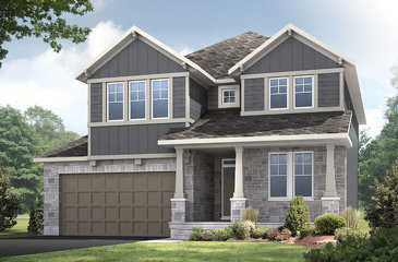 The Aberdeen new home model plan at the Creekside by Cardel Homes in Richmond