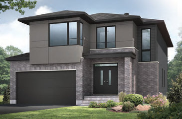 The Bristol new home model plan at the Richardson Ridge (CH) by Cardel Homes in Ottawa