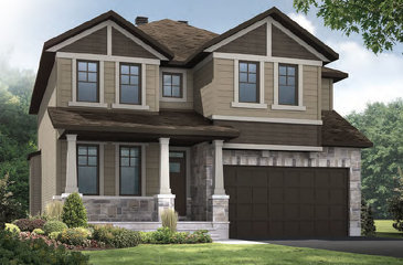 The Durham new home model plan at the Richardson Ridge (CH) by Cardel Homes in Ottawa