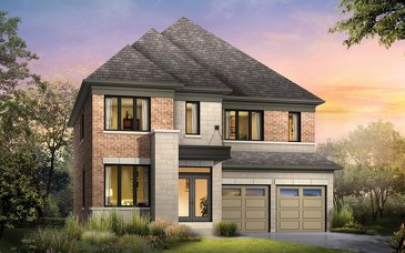 The Thea new home model plan at the Anchor Woods (CW) by CountryWide Homes in Holland Landing