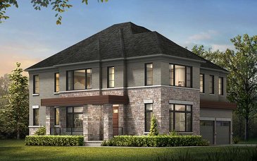 The Wilcox new home model plan at the Oakridge Meadows (CW) by CountryWide Homes in Richmond Hill