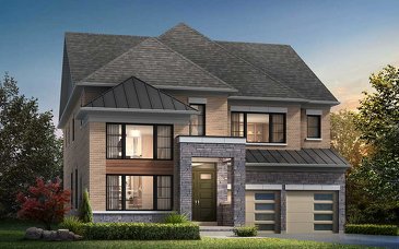 The Bond Loft new home model plan at the Oakridge Meadows (CW) by CountryWide Homes in Richmond Hill