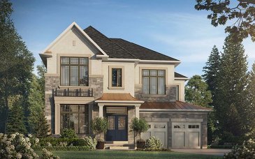 The Cabot new home model plan at the Castles of Caledon by CountryWide Homes in Caledon