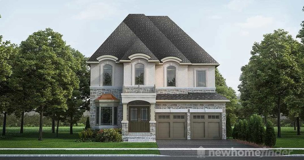 Woodley Modified floor plan at Castles of Caledon by CountryWide Homes in Caledon, Ontario