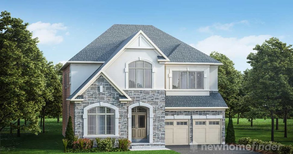 Redstone floor plan at Castles of Caledon by CountryWide Homes in Caledon, Ontario