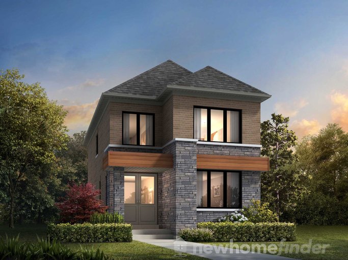 Supreme floor plan at South Cornell by CountryWide Homes in Markham, Ontario