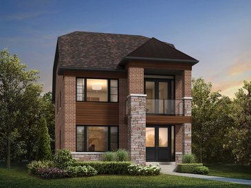 The Luxuriant Loft new home model plan at the South Cornell by CountryWide Homes in Markham