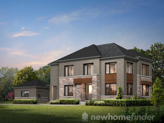 Finesse floor plan at South Cornell by CountryWide Homes in Markham, Ontario