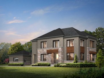 The Finesse new home model plan at the South Cornell by CountryWide Homes in Markham