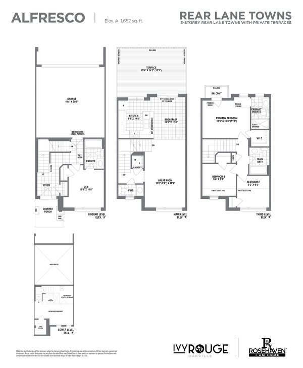 Alfresco by Rosehaven Homes floor plan