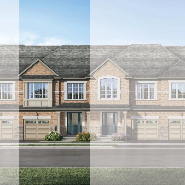 The Julliac new home model plan at the Ivy Rouge by Rosehaven Homes in Oakville