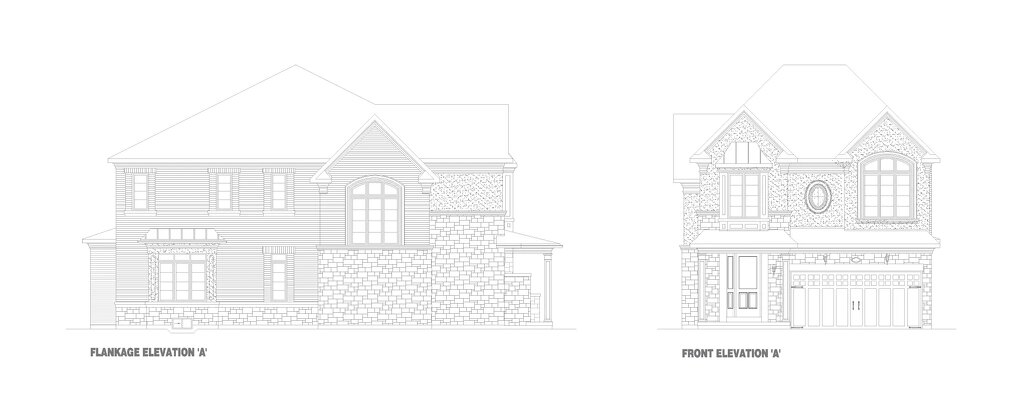 Kingsford (Corner) floor plan at Ivy Rouge by Rosehaven Homes in Oakville, Ontario