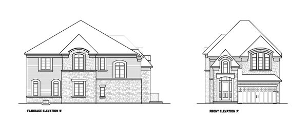 The Riverbank (Corner) new home model plan at the Ivy Rouge by Rosehaven Homes in Oakville