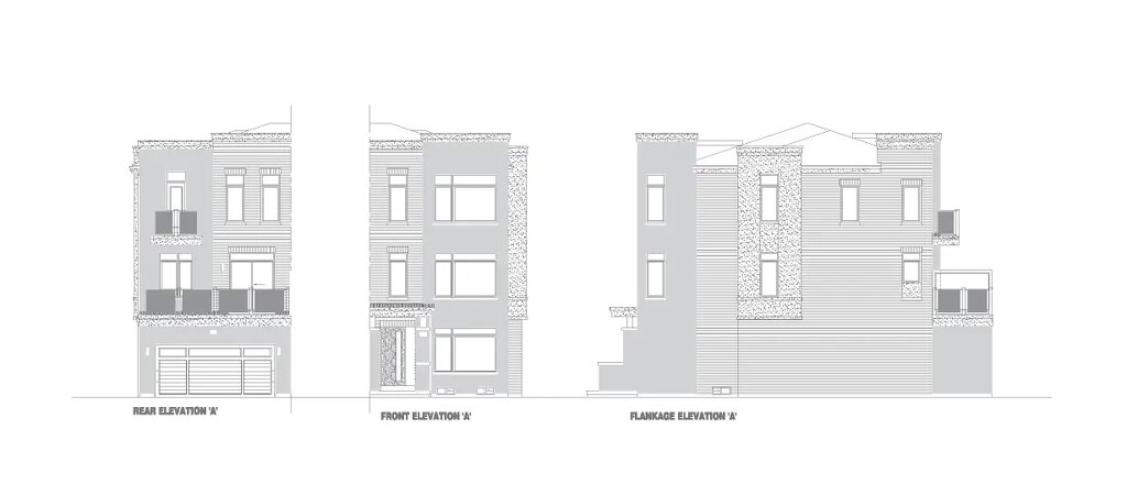 Veranda Corner Mod floor plan at Ivy Rouge by Rosehaven Homes in Oakville, Ontario