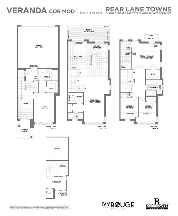 Veranda Corner Mod by Rosehaven Homes floor plan