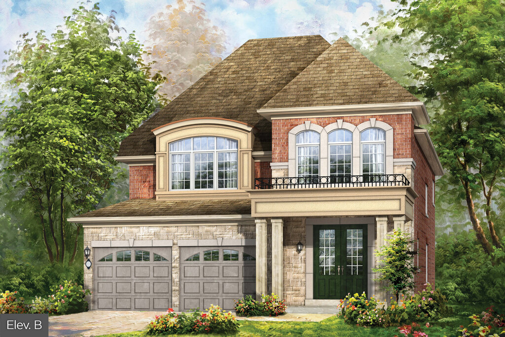 Hawthorne floor plan at Mayfield Collection by Rosehaven Homes in Caledon, Ontario