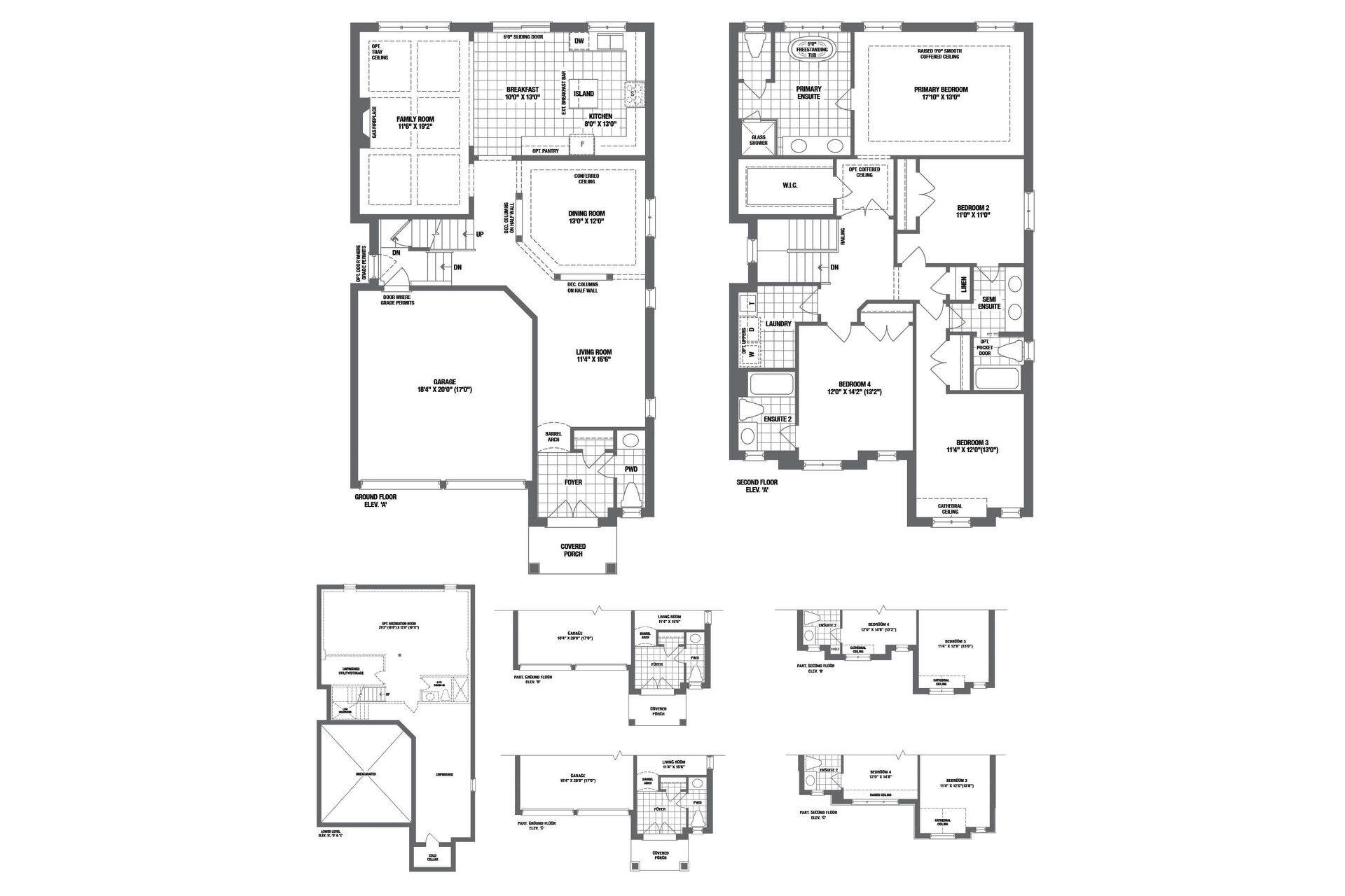 Image of Stationlands level 1 at the Mayfield Collection development in Caledon