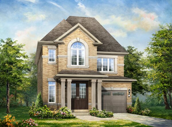 The Alder new home model plan at the Simcoe Woods by Rosehaven Homes in Innisfil