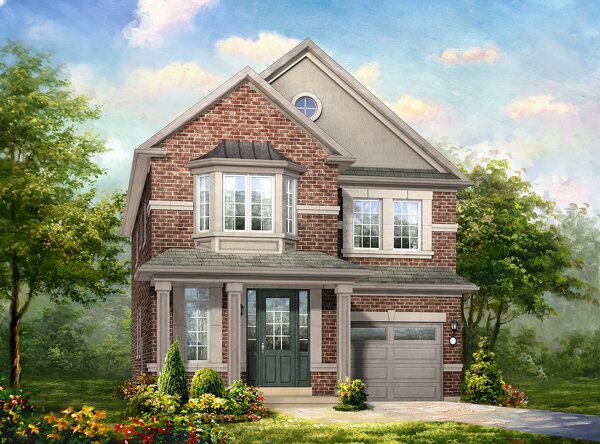 The Ash new home model plan at the Simcoe Woods by Rosehaven Homes in Innisfil