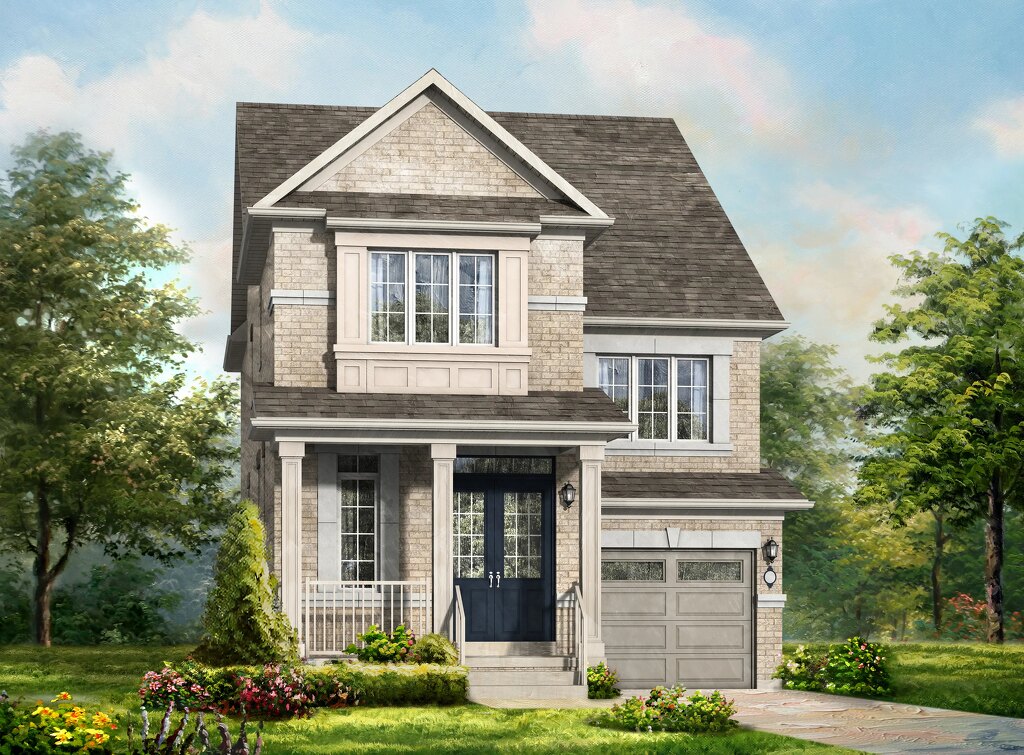 Dualhaven floor plan at Simcoe Woods by Rosehaven Homes in Innisfil, Ontario