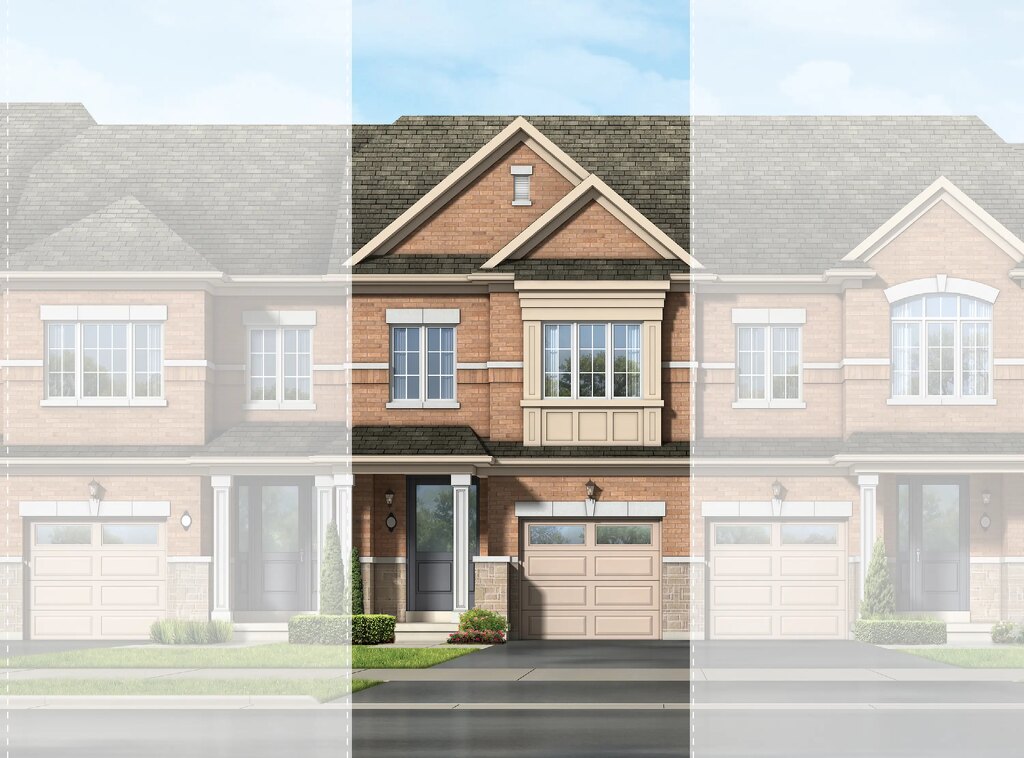 Hemlock floor plan at Simcoe Woods by Rosehaven Homes in Innisfil, Ontario