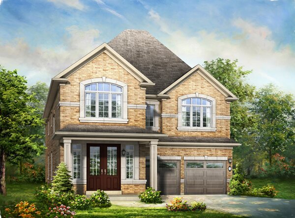 The Magnolia new home model plan at the Simcoe Woods by Rosehaven Homes in Innisfil