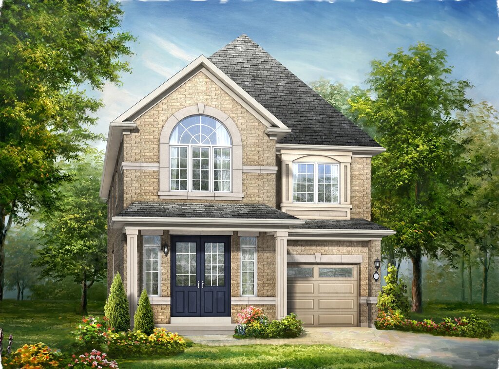 Poplar floor plan at Simcoe Woods by Rosehaven Homes in Innisfil, Ontario