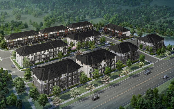 The Pearl new home model plan at the Alister at Solterra by Fusion Homes in Guelph