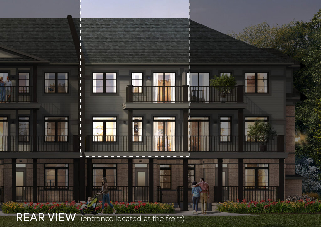 9 Lomond Lane - Topaz floor plan at Wallaceton Urban Towns by Fusion Homes in Kitchener, Ontario