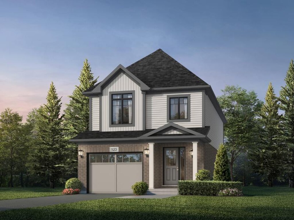 Alta floor plan at Mari at Williamsburg by Fusion Homes in Kitchener, Ontario