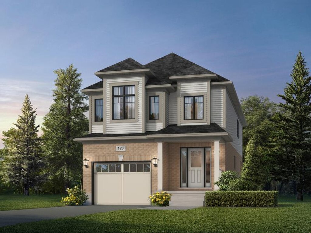 Dane floor plan at Mari at Williamsburg by Fusion Homes in Kitchener, Ontario