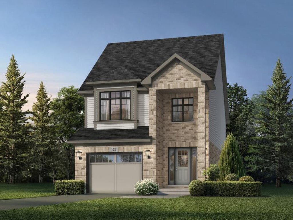 Kade floor plan at Mari at Williamsburg by Fusion Homes in Kitchener, Ontario